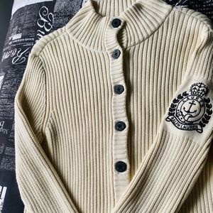 Ralph Lauren Button Sweater  L